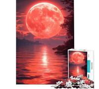 Rompecabezas para Adultos de 1000 Piezas Paisaje al Atardecer Naturaleza Juguetes educativos Juegos Familiares Regalos de Amigo Invisible (tamaño 38x26cm)