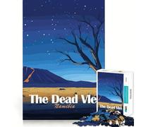 Rompecabezas para Adultos de 1000 Piezas Paisaje de Namibia, The Dead Vlei Juego de lógica con Piezas de Ajuste preciso Divertido y Acogedor Regalo Ideal para cumpleaños (38x52cm)