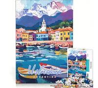 Rompecabezas para Adultos de 1000 Piezas Paisaje de Ushuaia Argentina Juegos Familiares Ideal para Reducir el estrés colección de Artistas Bellas Artes 50x75cm