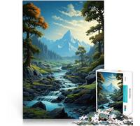 Rompecabezas para Adultos de 1000 Piezas Paisaje Natural Entrena tu Cerebro y Tus Manos Cada Pieza es única: un desafiante y Divertido Juego Familiar 75x50cm