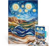 Rompecabezas para Adultos de 1000 Piezas Paisajes y símbolos de Belleza en los Paisajes Artísticos Unidos Juguetes de Juego desafiantes Buen Regalo 75x50cm