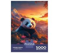 Rompecabezas para Adultos De 1000 Piezas Panda in Paradise Rompecabezas para Adultos Juguete Decoración De Pared Mejora La Memoria 38x26cm/1000pcs