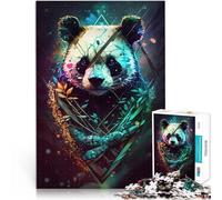 Rompecabezas para Adultos de 1000 Piezas Panda Increíble para el Juguete de desafío de Juego Educativo Decoración del hogar 75x50cm