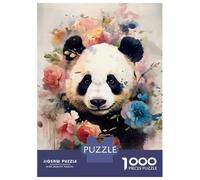 Rompecabezas para Adultos De 1000 Piezas Panda The Fluffy Wonder Rompecabezas para Adultos Juegos Familiares Mejoran La Memoria Reducción del Estrés Regalos 38x26cm/1000pcs