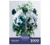 Rompecabezas para Adultos De 1000 Piezas Panda Wall Art Print-6 Rompecabezas para Adultos Juegos Familiares Arte De Pared Oferta como Regalos para Toda La Familia 38x26cm/1000pcs