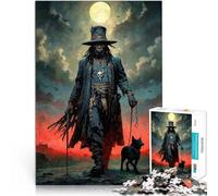 Rompecabezas para Adultos de 1000 Piezas Papá Legba Juguetes educativos de Aprendizaje Juegos Familiares Regalo de cumpleaños, Regalos 52x38cm