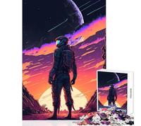 Rompecabezas para Adultos de 1000 Piezas para Descubrir nuevos Mundos Juguetes de Bricolaje Regalos de Amigo Secreto Juego de ingenio Interesante reducción del estrés tamaño 38x26cm