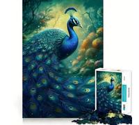 Rompecabezas para Adultos de 1000 Piezas Paraíso de Las Aves,Corte preciso,Divertido Juego Mental,Regalo para Relajarse,Tiempo de diversión,decoración navideña para la Pared (38x26cm)