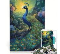 Rompecabezas para Adultos de 1000 Piezas, Paraíso de Las Aves, Juegos Divertidos, antiestrés, con Piezas de Formas aleatorias Que encajan Perfectamente 50x75cm