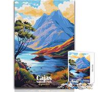 Rompecabezas para Adultos de 1000 Piezas, Parque Nacional Cajas, Ecuador, Paisaje, diversión Familiar y Noche de Juegos, antiestrés, Regalo de Amigo Secreto, tamaño 38x52cm