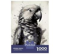 Rompecabezas para Adultos De 1000 Piezas Parrot Beauty Watercolor Rompecabezas para Adultos Juguetes Antiestrés Decoración Actividades Divertidas En Casa 70x50cm/1000pcs