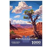 Rompecabezas para Adultos De 1000 Piezas Petrified Forest National Park Illustration Rompecabezas para Adultos Juguetes Antiestrés Difícil Gran Regalo para Jugar 70x50cm/1000pcs