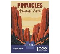 Rompecabezas para Adultos De 1000 Piezas Pinnacles National Park Rompecabezas para Adultos Juguete Decoración De Pared Mejora La Memoria Cumpleaños 52x38cm/1000pcs