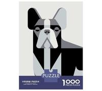 Rompecabezas para Adultos De 1000 Piezas Pit Bull Rompecabezas para Adultos Juguetes DIY Una Obra De Arte Regalos para Amigos Y Familiares 38x26cm/1000pcs