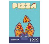 Rompecabezas para Adultos De 1000 Piezas Pizza Basics II Rompecabezas para Adultos Juegos Relajantes Decoración del Hogar Desafío Educativo 38x26cm/1000pcs