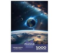 Rompecabezas para Adultos De 1000 Piezas Planet Earth from Space Rompecabezas para Adolescentes Juguetes Antiestrés Desafío Difícil Diversión Actividades En Casa, 52x38cm/1000pcs