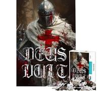 Rompecabezas para Adultos de 1000 Piezas por la voluntad de Dios - Juegos relajantes para la diversión Familiar cumpleaños (tamaño 38x52cm)