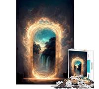 Rompecabezas para Adultos de 1000 Piezas Portal a un Nuevo Universo Juego Educativo y desafiante Juguete Juegos y Actividades Familiares (Tamaño 75x50cm)