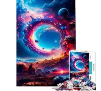 Rompecabezas para Adultos de 1000 Piezas Portal Antiguo Juguetes de decoración para el hogar Análisis y lógica Regalos para Amigos y Familiares (50x75cm)