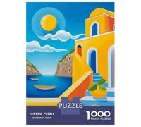 Rompecabezas para Adultos De 1000 Piezas Positano II Rompecabezas para Adultos Juguetes Antiestrés Mejora La Memoria Oferta como Regalo para Toda La Familia 52x38cm/1000pcs