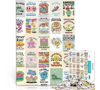 Rompecabezas para Adultos de 1000 Piezas Póster de Costura Retro Hecho de Madera para Mayores de 14 años Difícil y desafiante Decoraciones hogar tamaño:50x75cm