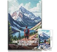 Rompecabezas para Adultos de 1000 Piezas, póster de The Long Range Traverse Canada, Juguete, Juego Intelectual, decoración del hogar, Regalo de Amigo Secreto, tamaño 50x75cm