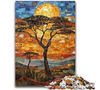 Rompecabezas para Adultos de 1000 Piezas, praderas africanas, Juguetes educativos de Aprendizaje, Juegos Familiares, fomenta el Amor en Pareja, 50x75cm