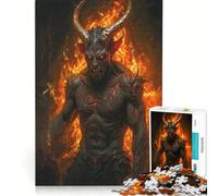 Rompecabezas para Adultos de 1000 Piezas: Presencia demoníaca, un Juego práctico, Divertido y con Humor, Ideal para añadir a la Lista de Deseos de Papá Noel 38x52cm