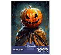 Rompecabezas para Adultos De 1000 Piezas Pumpkin Dummy Evil Rompecabezas para Adultos Juego De Ingenio para La Diversión Familiar Actividades Divertidas En Casa, 70x50cm/1000pcs