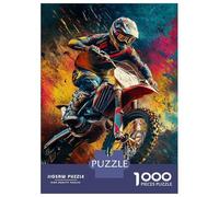 Rompecabezas para Adultos De 1000 Piezas Racing Spirit Unleashed Rompecabezas para Adultos Juguetes Antiestrés Decoración Actividades Divertidas En Casa 38x26cm/1000pcs