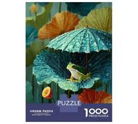 Rompecabezas para Adultos De 1000 Piezas Rainy Day Umbrella for One Rompecabezas para Adultos Juguete Decoración De Pared Difícil Difícil para Cumpleaños, Navidad 70x50cm/1000pcs
