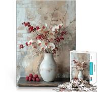 Rompecabezas para Adultos de 1000 Piezas Ramo de orquídeas Blancas Juegos educativos Juguetes de Bricolaje Una Obra de Arte 38x26cm