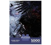 Rompecabezas para Adultos De 1000 Piezas Raven Guardian Rompecabezas para Adultos Juego De Ingenio Decoración Perfecta Cumpleaños Y Navidad 38x26cm/1000pcs