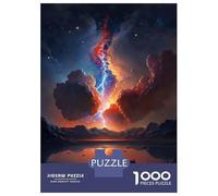 Rompecabezas para Adultos De 1000 Piezas Red Sunset Over The Lake Rompecabezas para Adultos Juegos De Relajación Análisis Y Lógica Cumpleaños Y Navidad 70x50cm/1000pcs