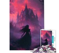Rompecabezas para Adultos de 1000 Piezas Regreso a la Fortaleza Juego de ingenio Juguetes educativos Regalo de cumpleaños para Mujeres (tamaño 38x26cm)