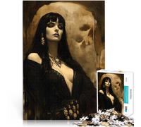 Rompecabezas para Adultos de 1000 Piezas Reina Demonio Alivia el estrés Vacaciones en casa Matar el Tiempo Buen Regalo 75x50cm