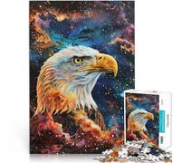 Rompecabezas para Adultos de 1000 Piezas Resplandor del Águila Cósmica Juegos de relajación Toda la Familia. 52x38cm