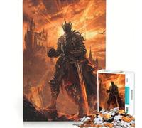 Rompecabezas para Adultos de 1000 Piezas, Rey de los Reinos Olvidados, Juegos Familiares, decoración de Pared, con Piezas de Formas aleatorias Que encajan Perfectamente 38x52cm