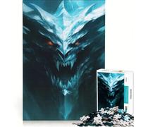 Rompecabezas para Adultos de 1000 Piezas: Rey Dragón de los Inviernos, Juegos relajantes, desafío difícil, Regalos para Amigos y Familiares 38x26cm