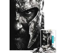 Rompecabezas para Adultos de 1000 Piezas Rey Leónidas y la Guerra Espartana Ideal para cumpleaños y Navidad Divertido Juego antiestrés para Mayores de 14 años Tamaño 50x75cm