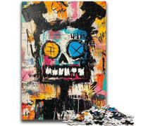 Rompecabezas para Adultos de 1000 Piezas, Robot Estilo Basquiat, difícil de Montar, para Mayores de 14 años, Juegos educativos para Adultos y Adolescentes, Obra de Arte, Regalo, 50x75cm