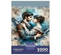 Rompecabezas para Adultos De 1000 Piezas Romantic Love Art Print Rompecabezas para Adultos Juegos Familiares Arte De Pared Oferta como Regalos para Toda La Familia 38x26cm/1000pcs