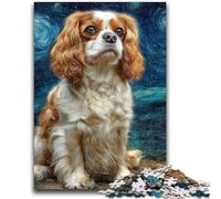 Rompecabezas para Adultos de 1000 Piezas, Rompecabezas Art Dog para niños de 14 años en adelante, Toda la Familia, 26x38cm