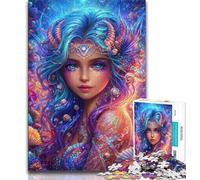 Rompecabezas para Adultos de 1000 Piezas Rompecabezas de Anime para niñas desafiante y difícil de superar Adecuado para decoración de Escritorio 26x38cm