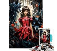 Rompecabezas para Adultos de 1000 Piezas Rompecabezas de Caperucita Roja para Adultos Juguetes para armar Ideal para Pasar el Tiempo en casa Durante Las Vacaciones Un Gran Regalo