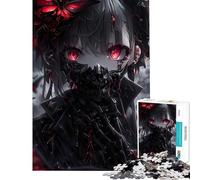 Rompecabezas para Adultos de 1000 Piezas Rompecabezas de Chica Anime robótica Mortal Juguetes para armar Una Obra de Arte Juego desafiante para Toda la Familia (38x52cm)