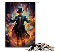 Rompecabezas para Adultos de 1000 Piezas Rompecabezas de Mago Colorido Juego Familiar para aliviar el estrés desafío difícil 1000 Piezas (75 x 50 cm)