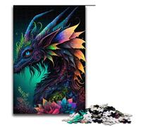 Rompecabezas para Adultos de 1000 Piezas, Rompecabezas Imposible de Dragones de la Tierra, Juego Familiar para aliviar el estrés, desafío difícil, 1000 Piezas