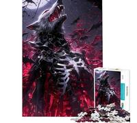 Rompecabezas para Adultos de 1000 Piezas Rompecabezas La resurrección del Lobo para Adultos Juguetes de Bricolaje Corte de precisión cumpleaños y Navidad (tamaño 38x52cm)