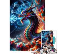 Rompecabezas para Adultos de 1000 Piezas Rompecabezas Quantum Inferno para Adultos Juguetes antiestrés Que mejoran la Memoria (tamaño 38x26cm)